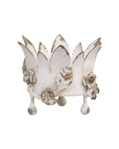 Candlestick Crown w. flowers
