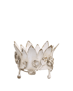 Candlestick Crown w. flowers