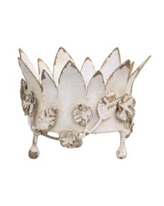 Candlestick Crown w. flowers