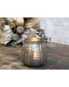 Tealight Holder w. grooves