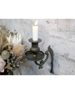 Old French Candlestick for wall w. deco.