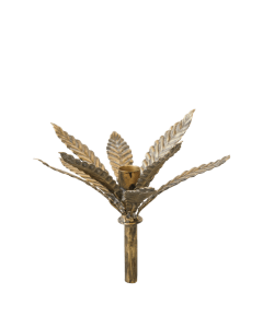 Candleholder w. leaves