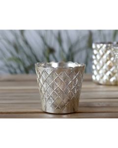 Tealight Holder w. pattern