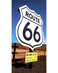 Display Banner Route 66 90 cm x 180 cm