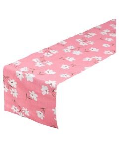 Fleur Tableribbon pink 30cmx3mtr (rolled) (20 in box)