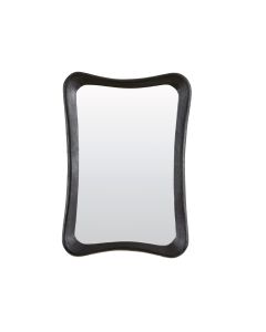 Mirror 68x6x100 cm ALAMOS wood matt black