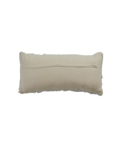 Cushion 60x30 cm HUMADA bouclé natural