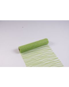 Wave Tableribbon green 26cmx3m (rolled)