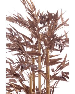 Potted ornament 120x70x120 cm BAMBOO metallic dark bronze