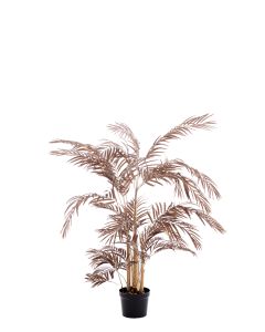 Potted ornament 145x135x135 cm PALM metallic dark bronze