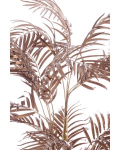 Potted ornament 145x135x135 cm PALM metallic dark bronze