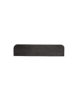 Wall shelf 88x20x3 cm TARONTU matt black
