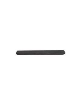 Wall shelf 88x20x3 cm TARONTU matt black