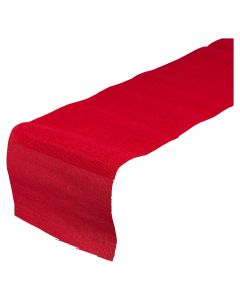 Jute Linen Tableribbon red 30cmx3mtr (box of 12)