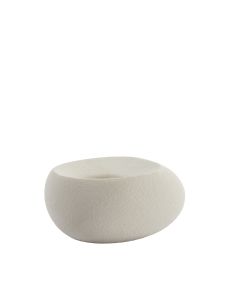 Tealight 16x16x9 cm ALKA ceramics cream