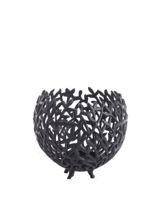 Tealight Ø20x17 cm FAMARI matt black