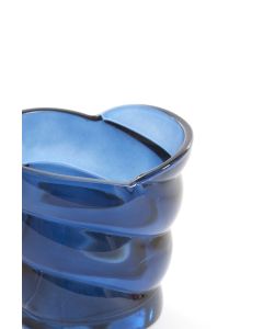 Tealight 10x7x9 cm MALEA glass blue