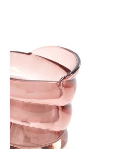 Tealight 10x7x9 cm MALEA glass pink