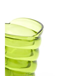 Tealight 10,5x7x12,5 cm MALEA glass green