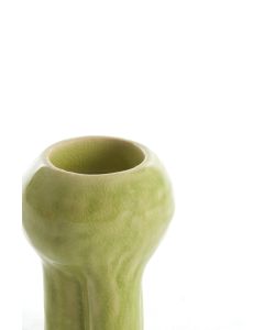 Tealight Ø7,5x10,5 cm KITNA ceramics green