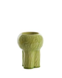 Tealight Ø12x15,5 cm KITNA ceramics green