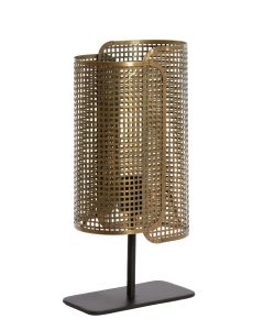 Table lamp 20x13x41 cm MACI antique bronze+matt black