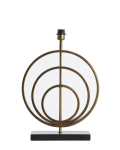 Lamp base 40x13x50 cm CASSEL antique bronze
