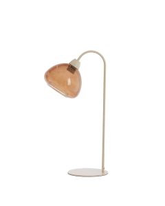 A - Table lamp 31,5x20x61 cm BISHO glass brown+sand