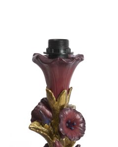 Lamp base Ø15x45,5 cm BERISSO burgundy