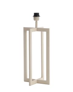 Lamp base 21x21x46 cm MACE cream