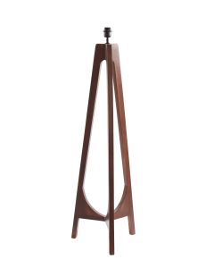 Floor lamp tripod 35x35x118 cm TROINA wood russet