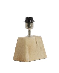 Lamp base 16x10x21 cm KARDAN wood matt natural