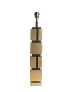 A - Lamp base 11x11x68 cm CAIO matt gold-matt black