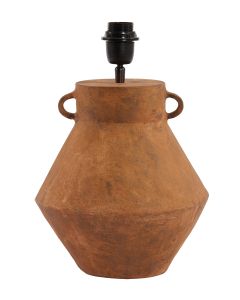 Lamp base 26,5x25,5x37,5 cm CAPRILE rust