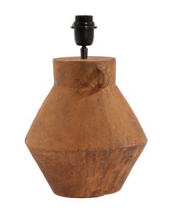 Lamp base 26,5x25,5x37,5 cm CAPRILE rust