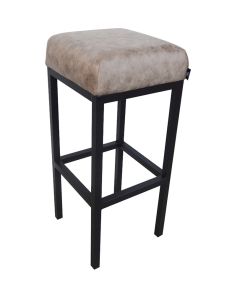 Bar stool leather look artificial leather Bruce - Dessert, 75 cm