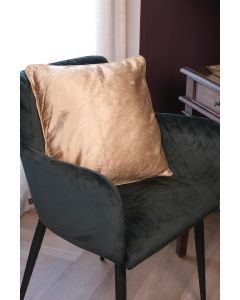 Dining room chair velvet velvet rose - Velvet dark green
