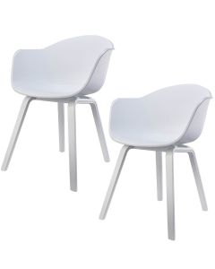 Dining room chairs  Romeo - All White