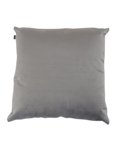 Ornamental pillow Cushy Living room Bedroom Square 45x45cm - Velvet light gray