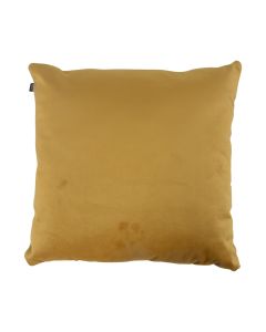 Ornamental cushion Cushy Living room Bedroom Square 45x45cm - Velvet ocher yellow