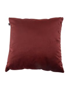 Ornamental cushion Cushy Living room Bedroom Square 45x45cm - Velvet Bordeaux red