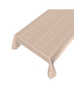 Dylan Tablecloth Coated Linen beige 140cmx20mtr