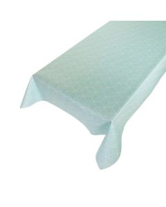 Jacquard Grid Tablecloth Coated Linen 61mint 140cmx20mtr
