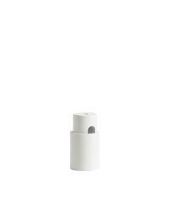 Cable holder Ø2x4,5 cm white