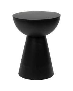 Table Metal matt black 40x40xh50cm