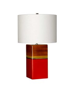 Alba 1 Light Table Lamp - Rouge