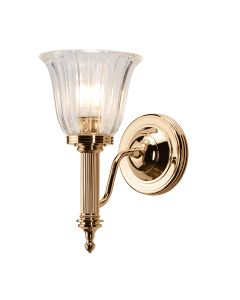 Carroll 1 Light Wall Light - Rose Gold