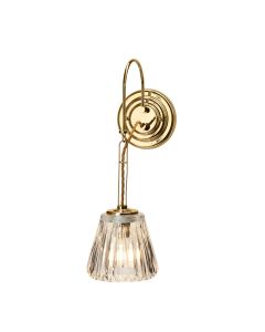 Demelza 1 Light Wall Light - Polished Brass