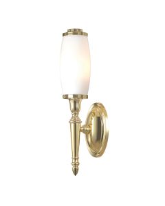 Dryden 1 Light Wall Light - Polished Brass