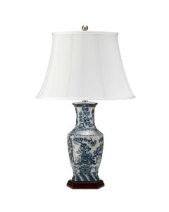 Blue Hex 1 Light Table Lamp